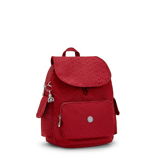 Kipling City Pack Small Classic Hátizsák Piros | HU 1498IL